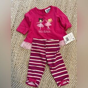 Counting Daisies Baby Girl 3-6 Months Outfit